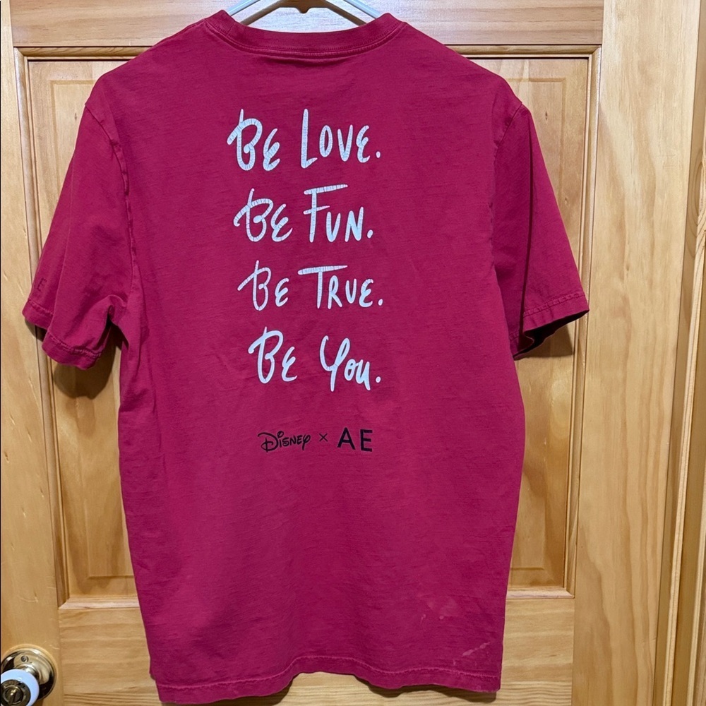 Disney/American Eagle Collaboration Mickey Mouse Fireworks Shirt Sleeve Tee - Picture 3 of 14